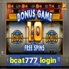 bcat777 login